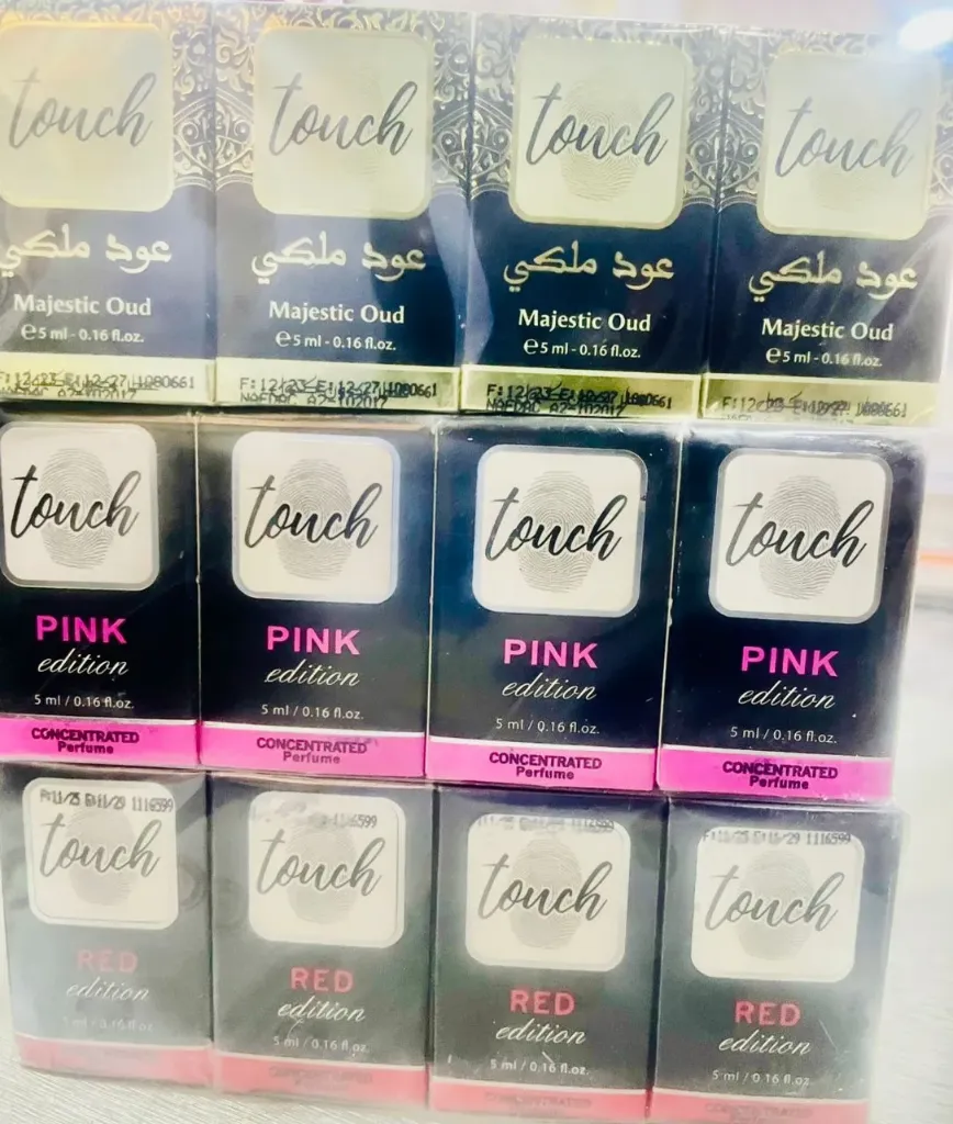 TOUCH PERFUME OILS (5ML POCKET LUXURY)