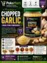 POKSMART CHOPPED GARLIC
