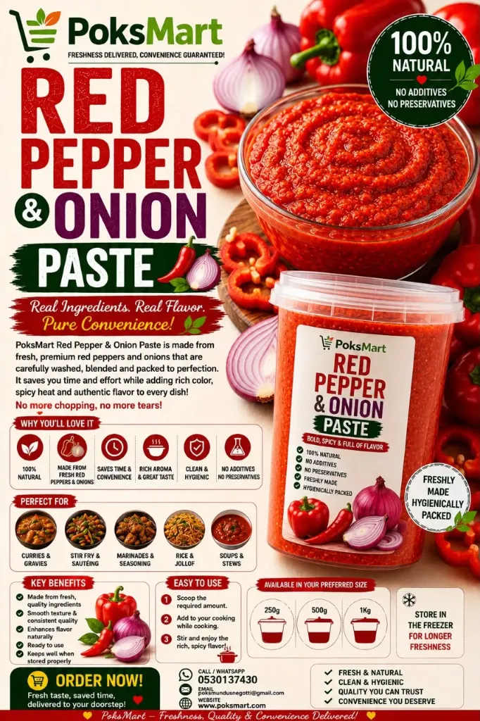 RED PEPPER PUREE