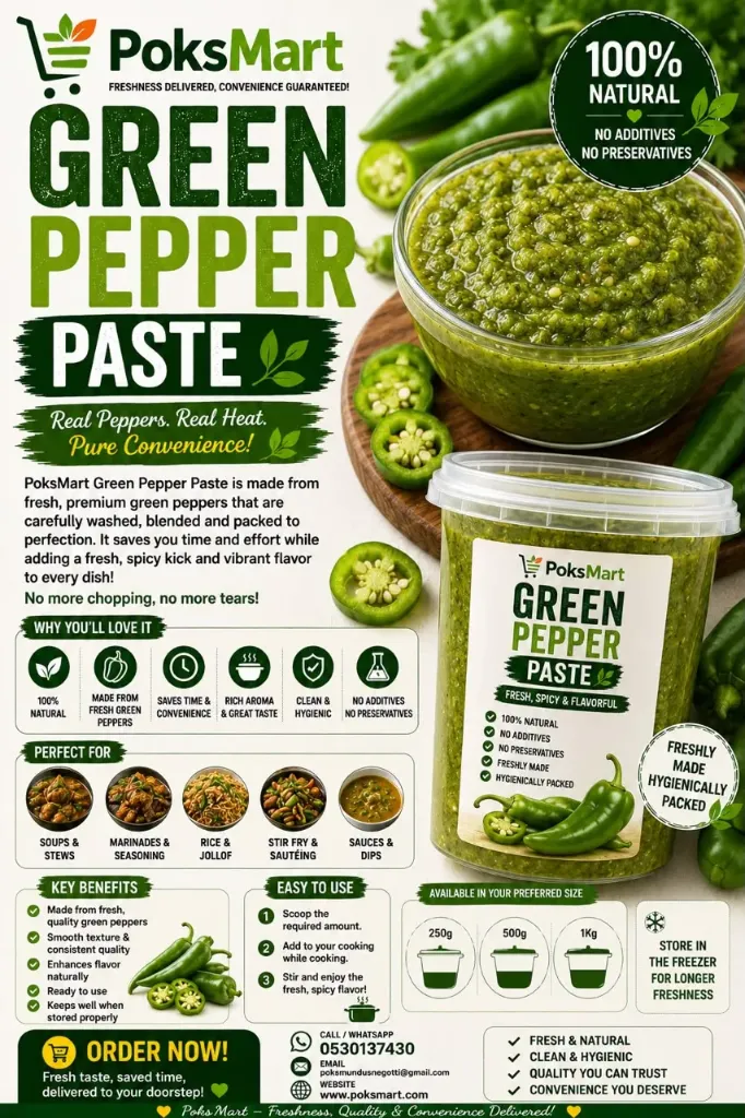 GREEN PEPPER PURE