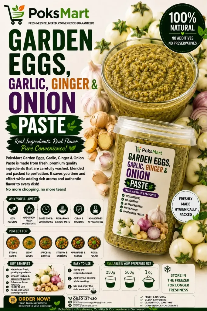 GARDEN EGGS PUREE