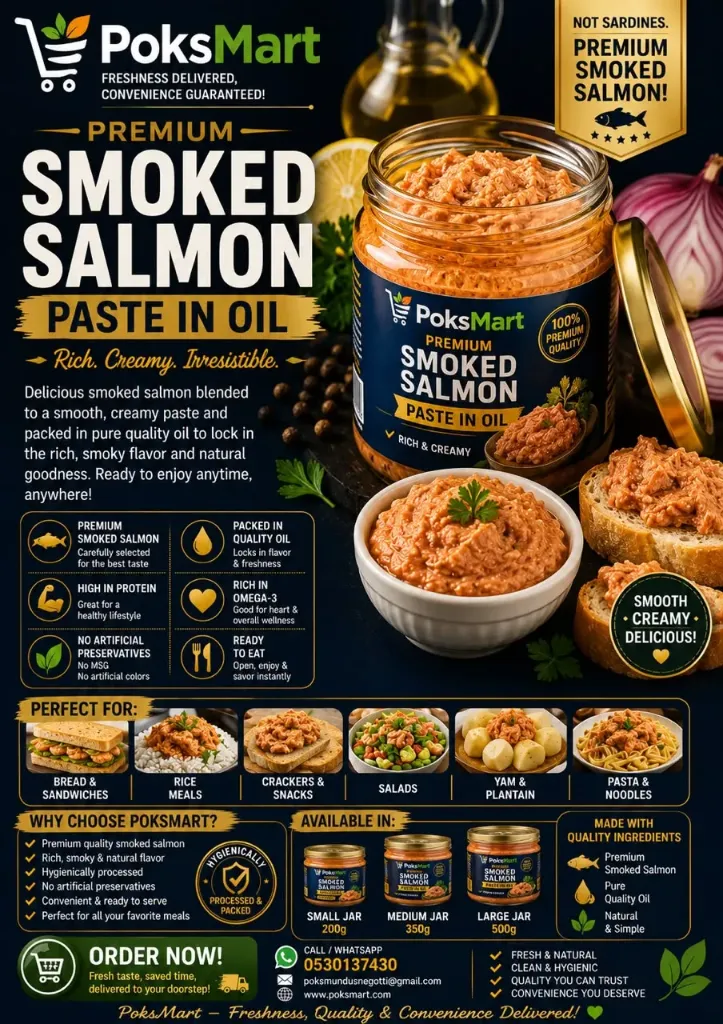 SMOKED SALMON PASTE IN OIL