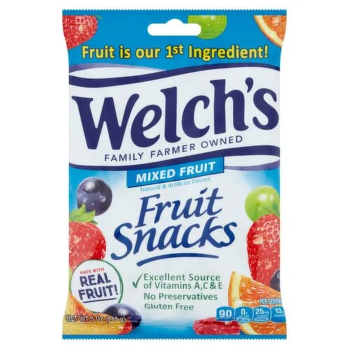 WELCH FRUIT SNACKS