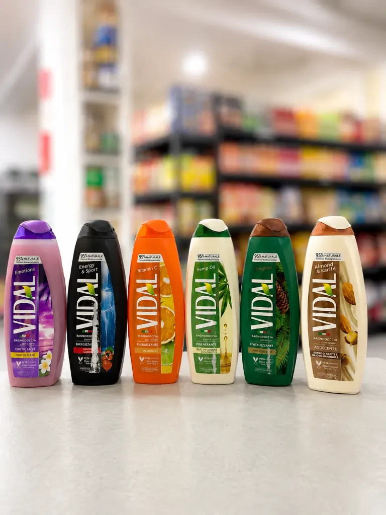 Vidal Body Wash Collection – Freshness You Can Feel! 🧴✨