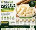 PoksMart Fresh Prepared Cassava 🌿